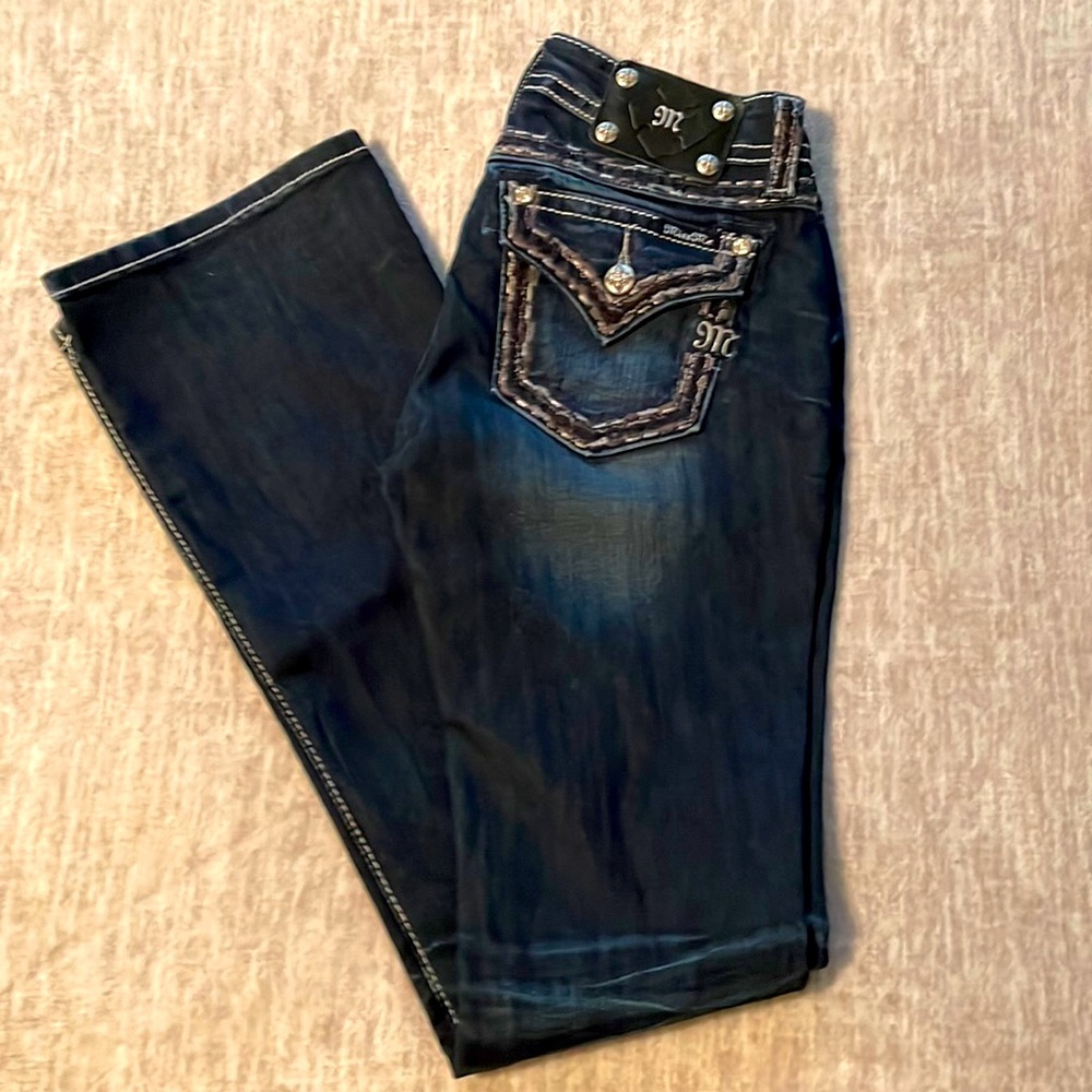 Miss Me Jeans. Size 26. Boot cut. EUC!